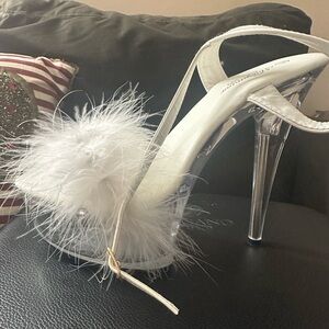 Elegant White Shuzumiao Women's Heels